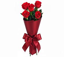 Букет 5 Красных роз Эдлесс Лав в Протвино