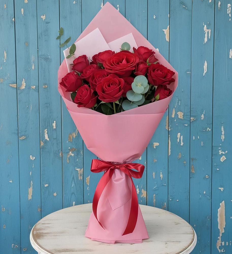 Букет цветов из: Розы в Протвино