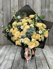 Букет цветов из:  Розы и Лизиантусы #REPLACE_PRED# Протвино