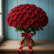 Букет Красные розы Блэк Меджик в Протвино