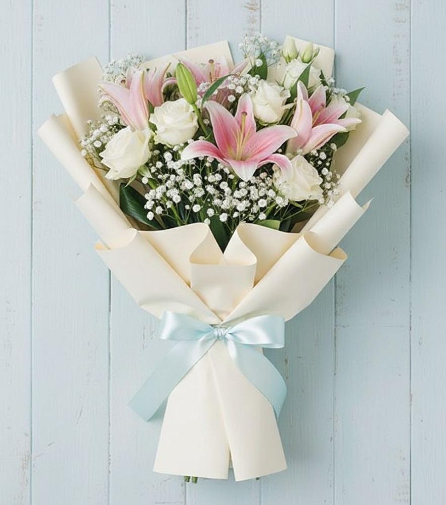 Букет цветов из: Лилии в Протвино