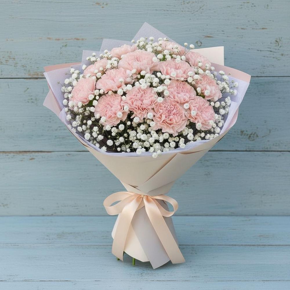 Букет цветов из: Гвоздики в Протвино