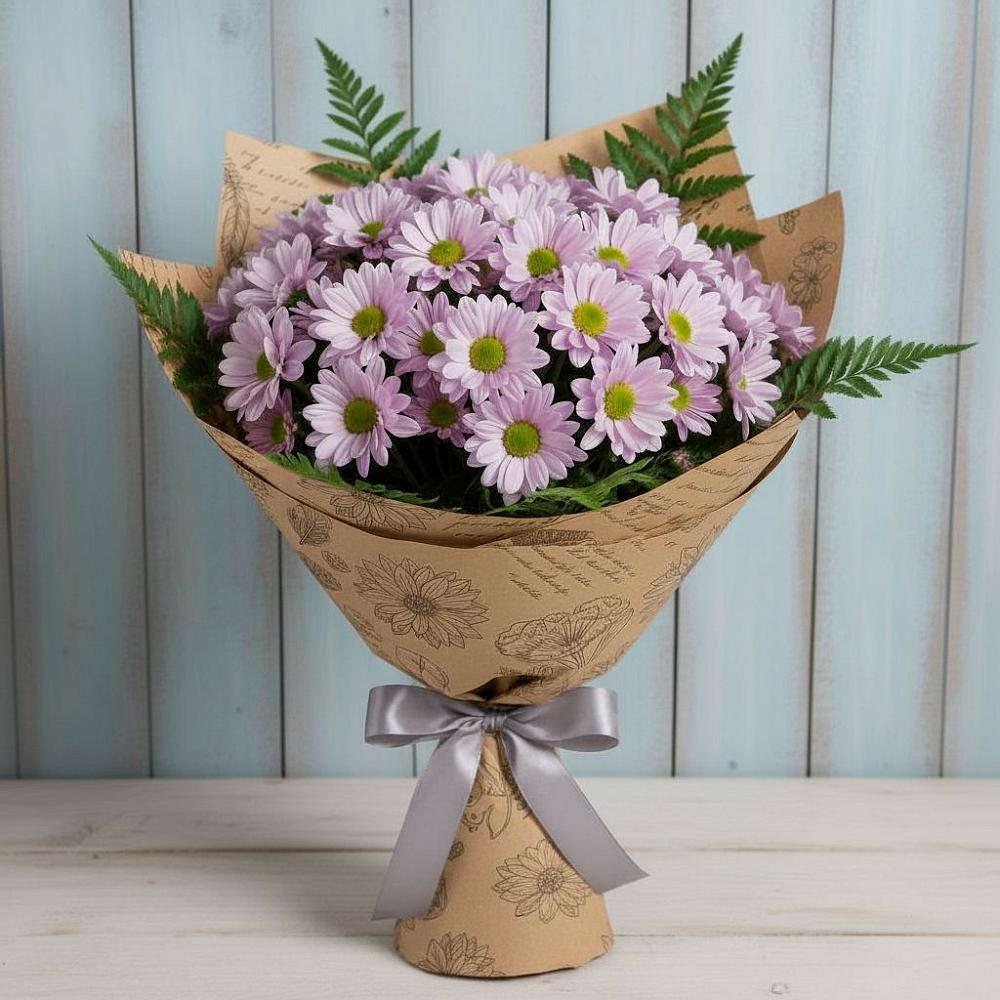 Букет цветов из: Хризантемы в Протвино