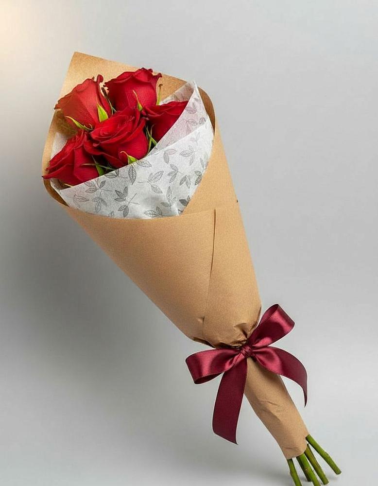 Букет цветов из: Розы в Протвино
