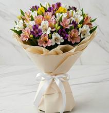 Букет цветов из:  Альстромерии #REPLACE_PRED# Протвино