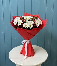 Букет цветов из:  Хризантемы #REPLACE_PRED# Протвино