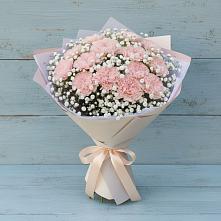 Букет цветов из:  Гвоздики #REPLACE_PRED# Протвино