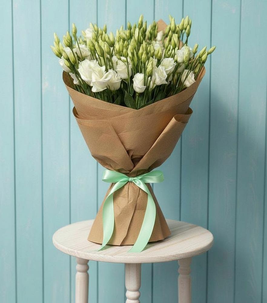 Букет цветов из: Лизиантусы в Протвино