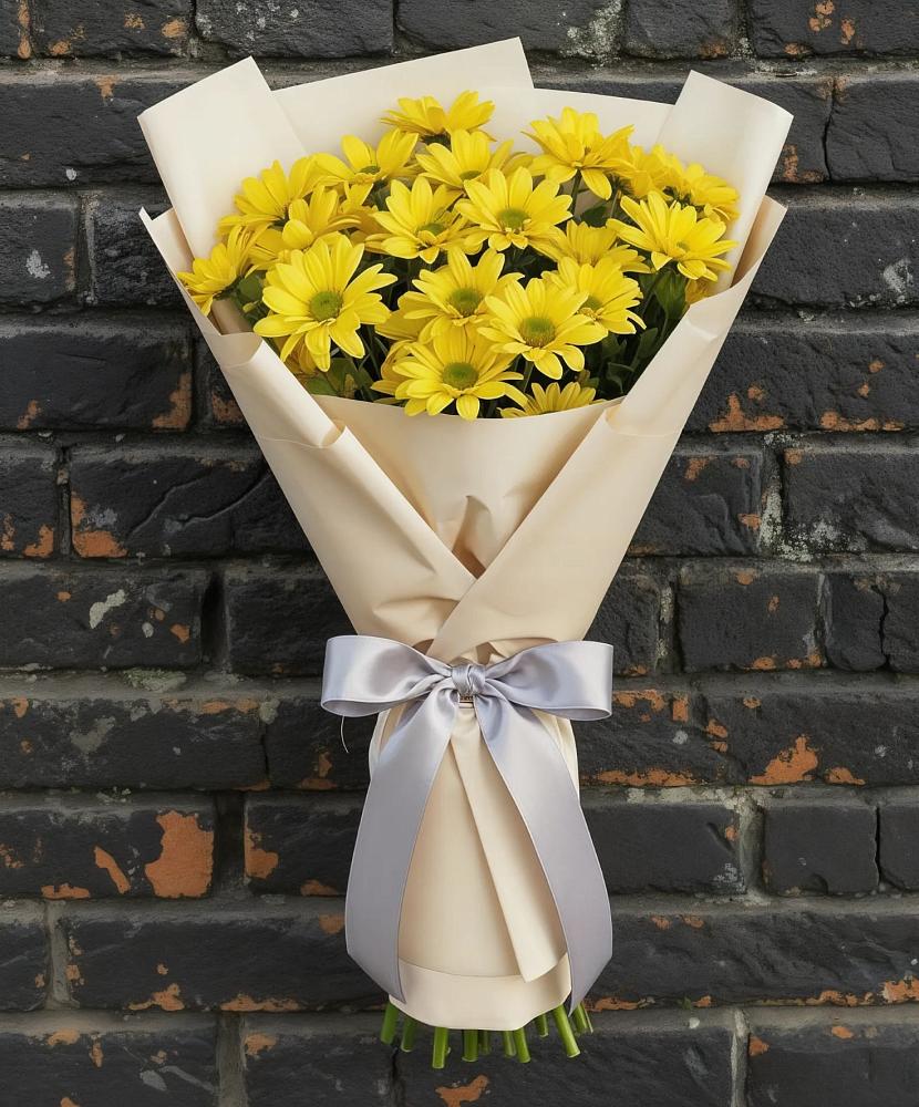 Букет цветов из: Хризантемы в Протвино