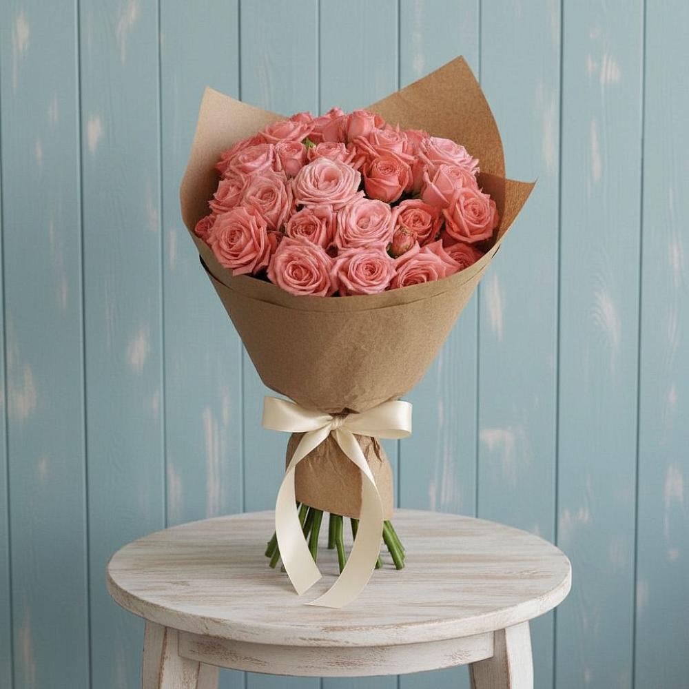 Букет цветов из: Розы в Протвино