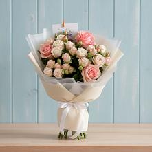 Букет цветов из:  Розы #REPLACE_PRED# Протвино