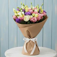 Букет цветов из:  Лизиантусы в Протвино