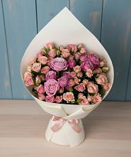 Букет цветов из:  Розы в Протвино